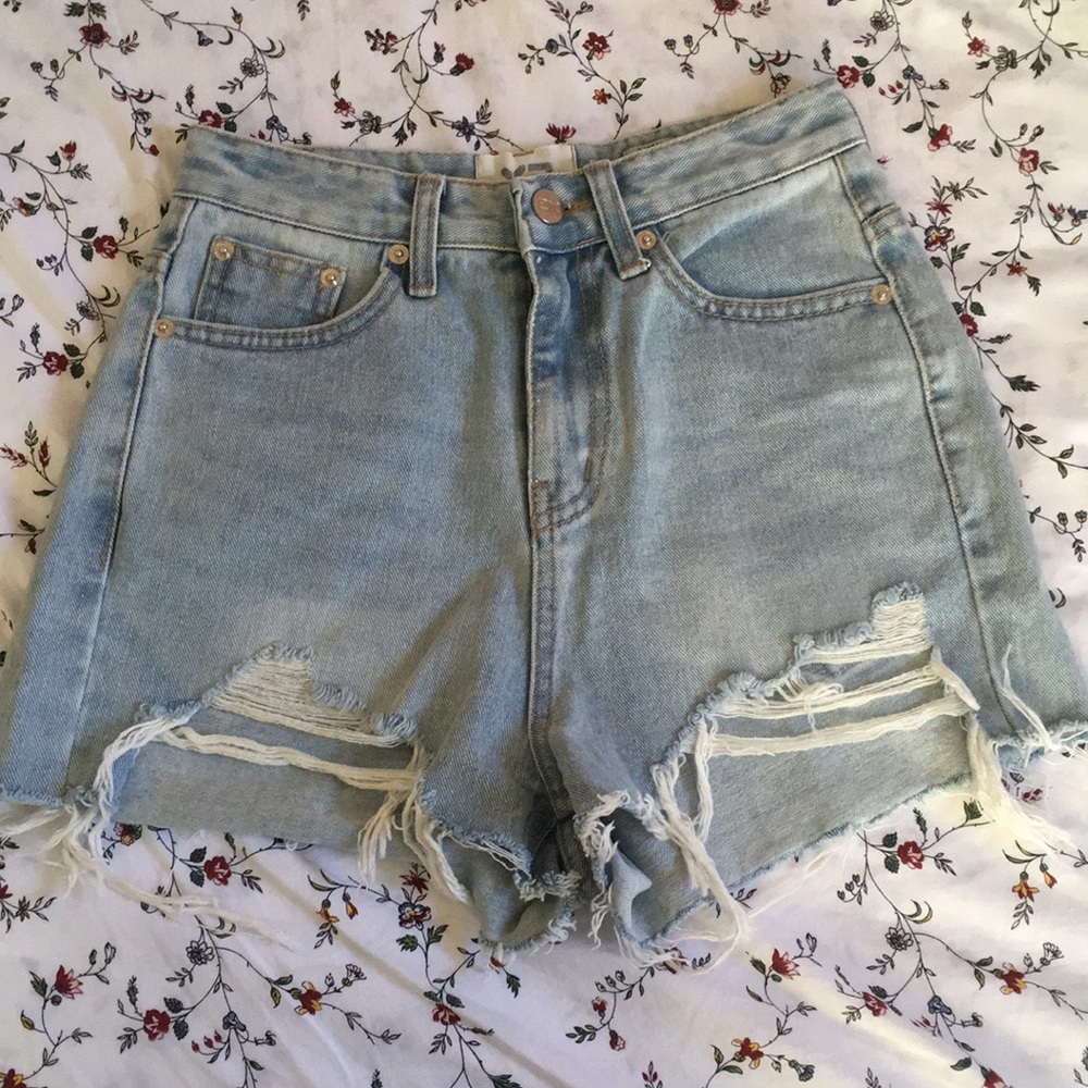 Denim Cutoff Shorts